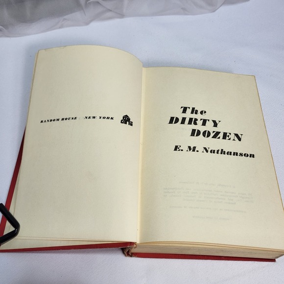 The Dirty Dozen E. M. Nathanson 1st Edition 1965 Vintage Hardcover Random House - Picture 1 of 11